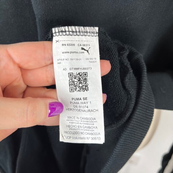 Puma x Hello Kitty Crewneck Oversized Sweatshirt Sweater Womens Small Streetwear - Picture 12 of 14